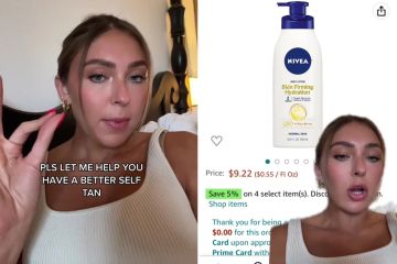 I'm a beauty whizz & master at fake tan - people never know I'm caked in it 